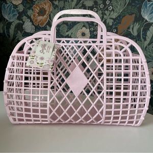 Sun Jellie's Retro Basket Bag